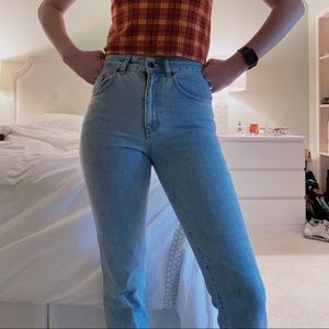 Ragged Priest High waisted Mom Jean